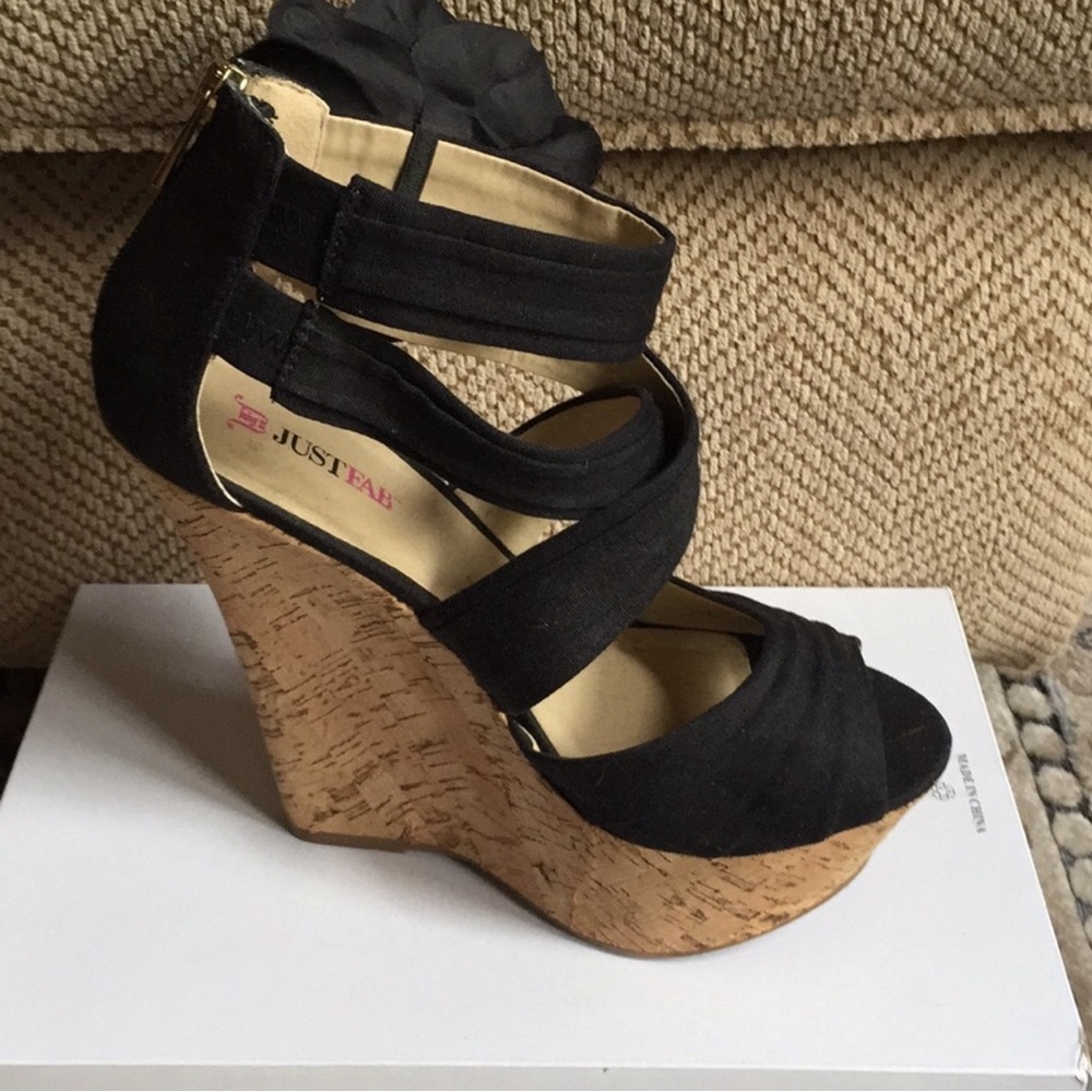 JustFab Agnese Platform Sandals
